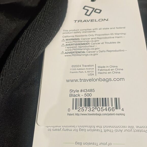 Travelon Anti-TheftCompact Essentials Mini Crossbody Bag NWT, travel bag, purse - Picture 11 of 12